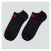 Canterbury Trainer Socks 3 Pack Black-Red