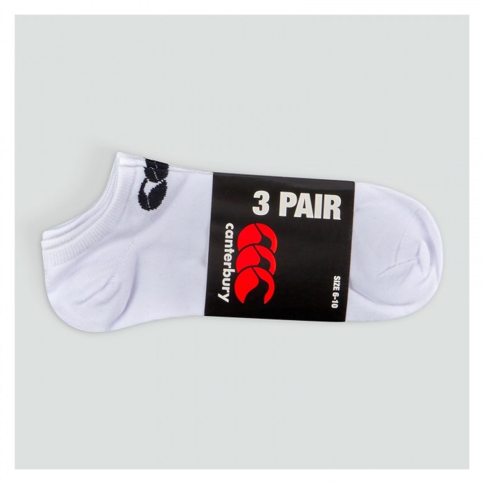 Canterbury Trainer Socks 3 Pack