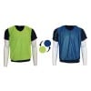 Precision Reversible Mesh Training Bib Yellow-Royal