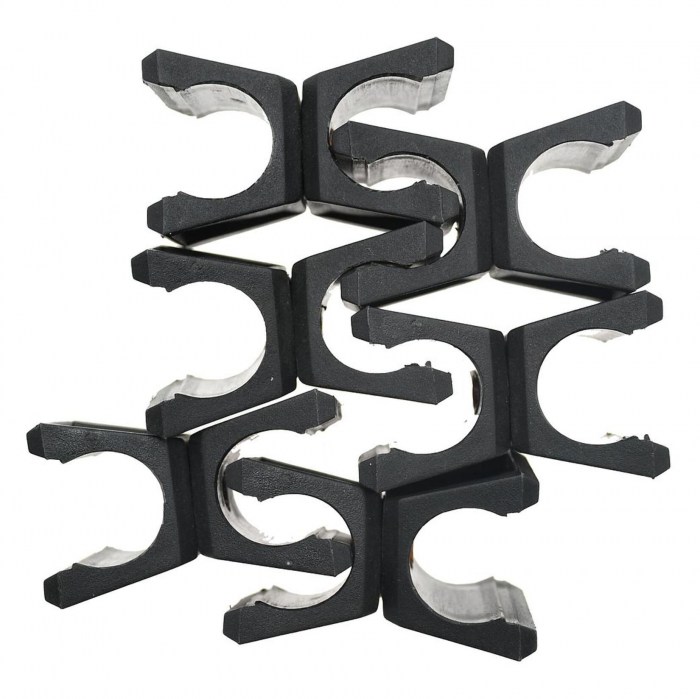 Precision 1 Inch Diameter Replacement Swivel Clips (Bag of 6)