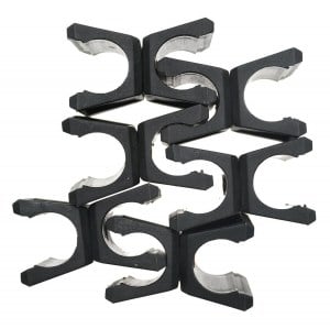 Precision 1 Inch Diameter Replacement Swivel Clips (Bag of 6)