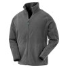 Result Recycled Microfleece Jacket Grey