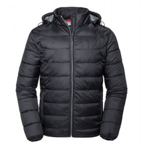 Russell Mens Hooded Nano Jacket
