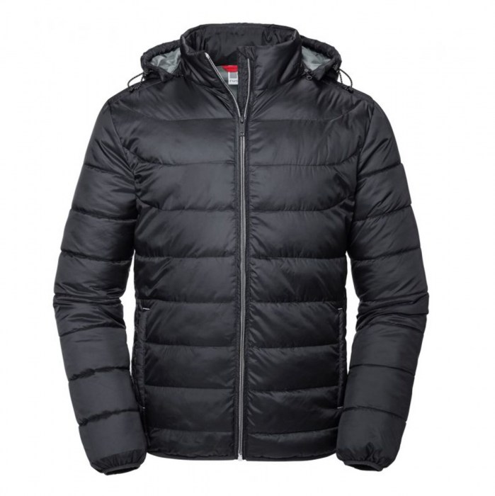 Russell Mens Hooded Nano Jacket