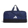 adidas Tiro League Duffel Bag Large with Bottom Compartment Team Navy Blue - Black - White