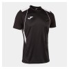 Joma CHAMPIONSHIP VII SHORT SLEEVE SHIRT Black-White