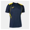 Joma CHAMPIONSHIP VII SHORT SLEEVE SHIRT Navy-Yellow