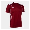 Joma CHAMPIONSHIP VII SHORT SLEEVE SHIRT Burgundy-White