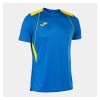 Joma CHAMPIONSHIP VII SHORT SLEEVE SHIRT Royal-Yellow