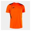 Joma CHAMPIONSHIP VII SHORT SLEEVE SHIRT Orange-Black