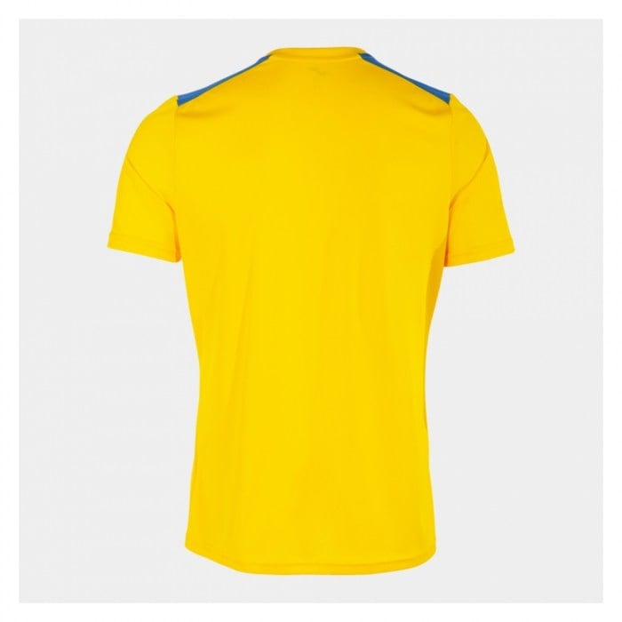 Joma CHAMPIONSHIP VII SHORT SLEEVE SHIRT Yellow-Royal Blue