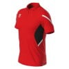 Errea Clark Men's Polo Red-Black-White