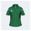 Errea Womens Carmen Women's Polo Green-Black-White