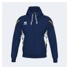 Errea Clancy Full Zip Hoodie Navy-White-Yellow