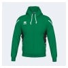 Errea Clancy Full Zip Hoodie Green-Black-White
