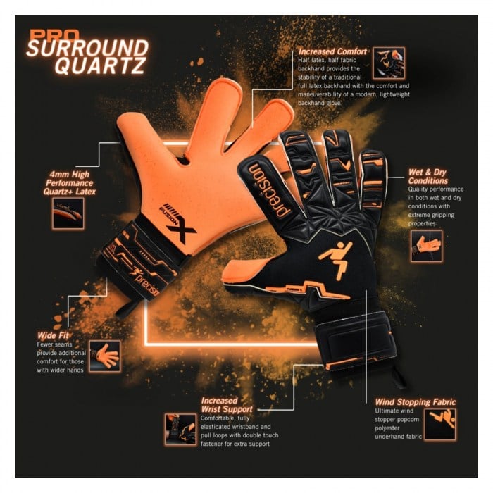 Precision Fusion X Pro Surround Quartz GK Gloves