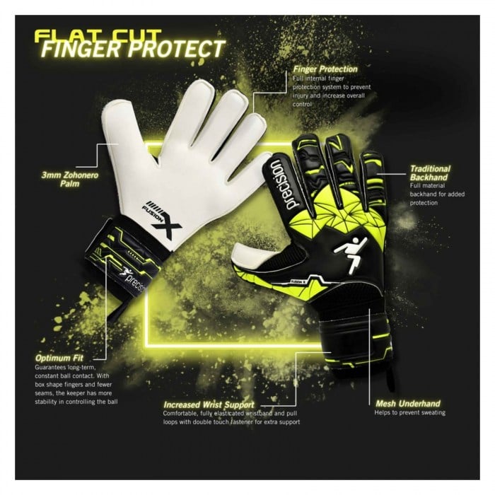Precision Fusion X Flat Cut Finger Protect GK Gloves