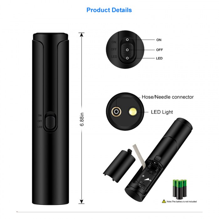 Portable AA Battery Powered Ball Pump