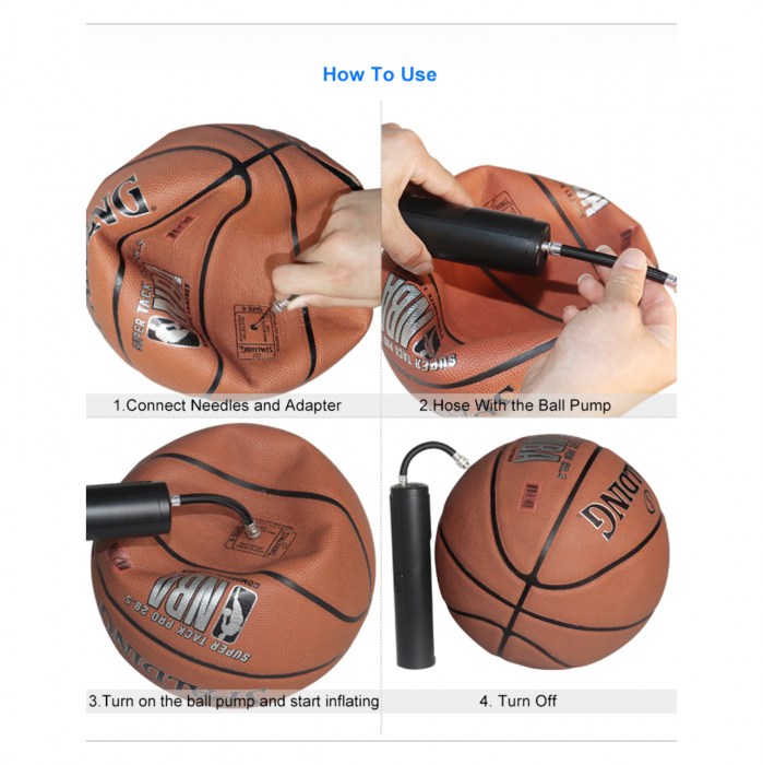 Portable AA Battery Powered Ball Pump