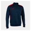 Joma Championship VII 1/2 Zip Sweatshirt Dark Navy-Red
