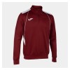 Joma Championship VII 1/2 Zip Sweatshirt Burgundy-White
