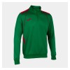 Joma Championship VII 1/2 Zip Sweatshirt Green-Red