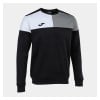 Joma Crew V Sweatshirt Black-Grey-White