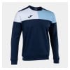 Joma Crew V Sweatshirt Navy-Sky Blue-White
