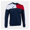 Joma Crew V Sweatshirt Navy-Red-White