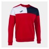 Joma Crew V Sweatshirt Red-Navy-White