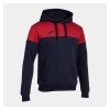 Joma Crew V Hoodie Navy-Red
