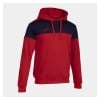 Joma Crew V Hoodie Red-Navy