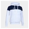 Joma Crew V Hoodie White-Navy