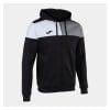Joma Crew V Full Zip Hoodie Black-Grey-White