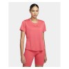 Nike Dri-Fit One Womens Top Light Fusion Red-White