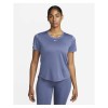 Nike Dri-Fit One Womens Top Diffused Blue-White