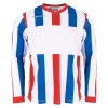 Stanno Aspire Long Sleeve Shirt White-Red-Blue