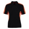 Gamegear Cooltex Active Polo Shirt Black-Orange
