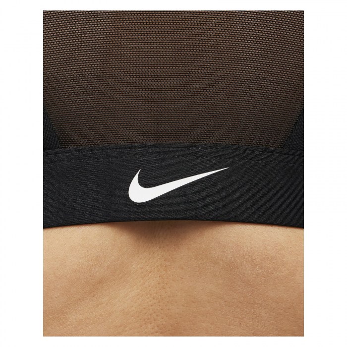 Nike Womens Swoosh Medium-Support Padded Zip-Front Sports Bra
