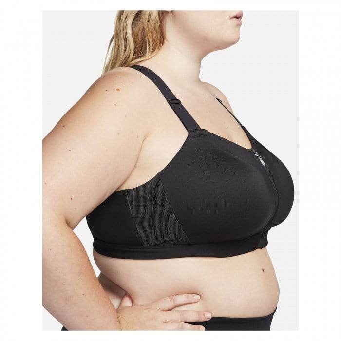 Nike Womens Alpha High-Support Padded Zip-Front Sports Bra