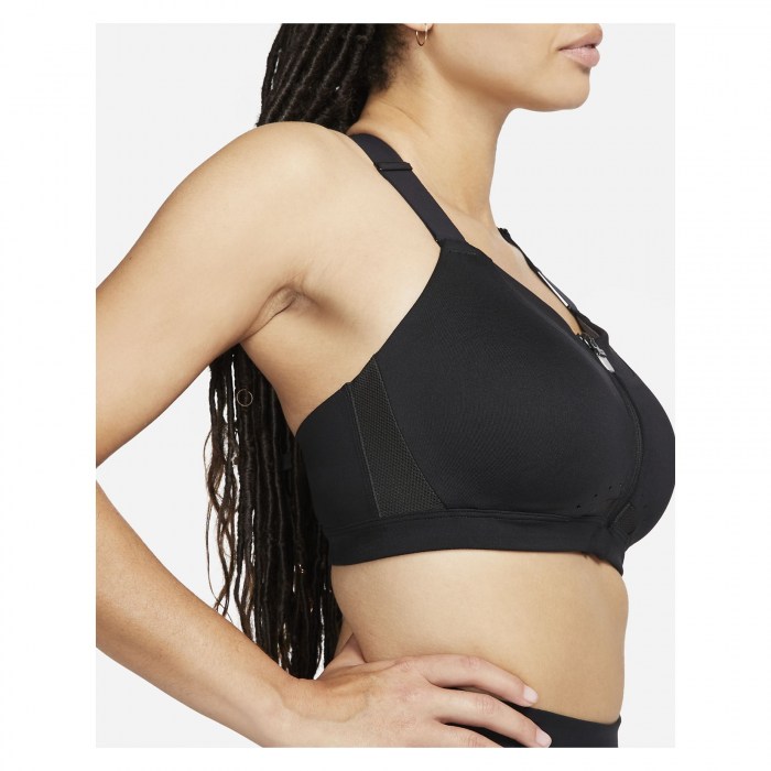 Nike Womens Alpha High-Support Padded Zip-Front Sports Bra