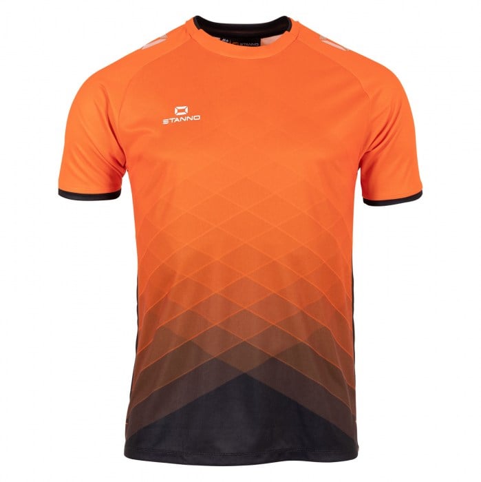 Stanno Altius Short Sleeve Shirt Orange-Black