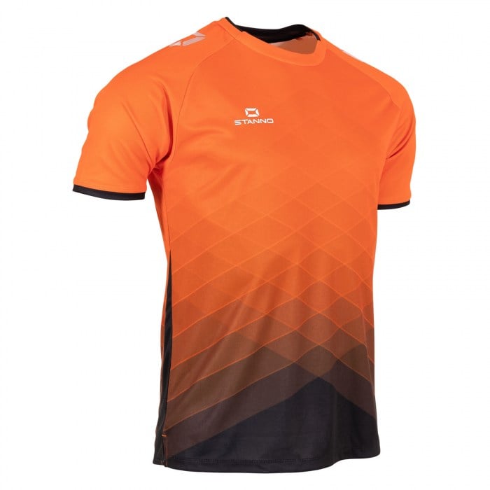 Stanno Altius Short Sleeve Shirt Orange-Black