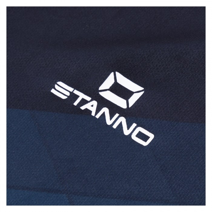 Stanno Altius Short Sleeve Shirt Black-Blue