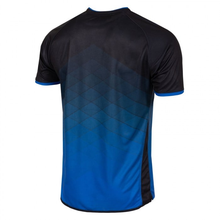 Stanno Altius Short Sleeve Shirt Black-Blue