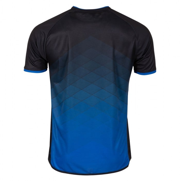 Stanno Altius Short Sleeve Shirt Black-Blue