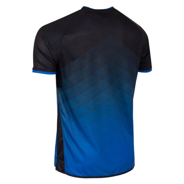 Stanno Altius Short Sleeve Shirt Black-Blue