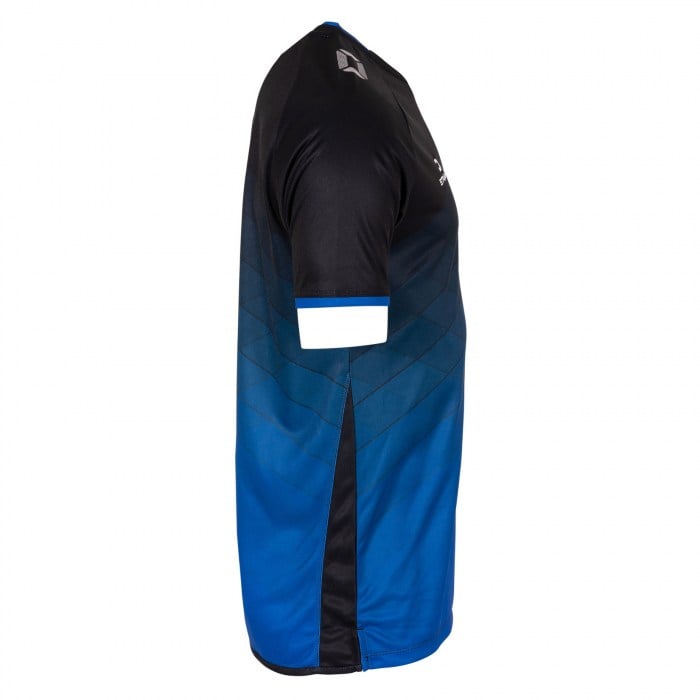 Stanno Altius Short Sleeve Shirt Black-Blue