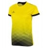 Stanno Womens Altius Short Sleeve Shirt (W) Yellow-Black