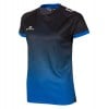 Stanno Womens Altius Short Sleeve Shirt (W) Black-Blue